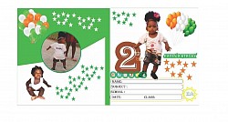 Children birthday booklet